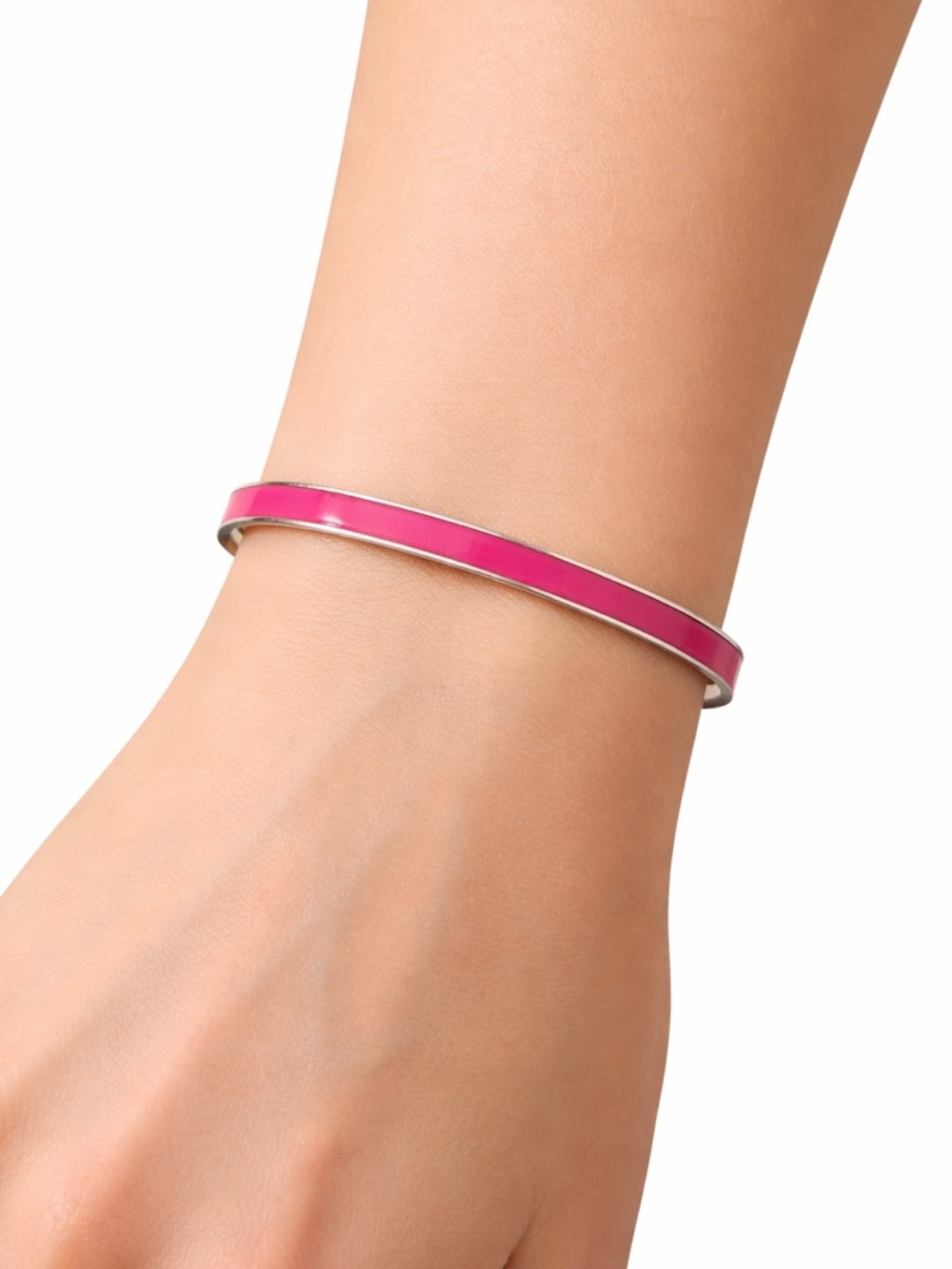 Kate Spade “Take The Cake”
Classic Pink Enamel Bracelet
